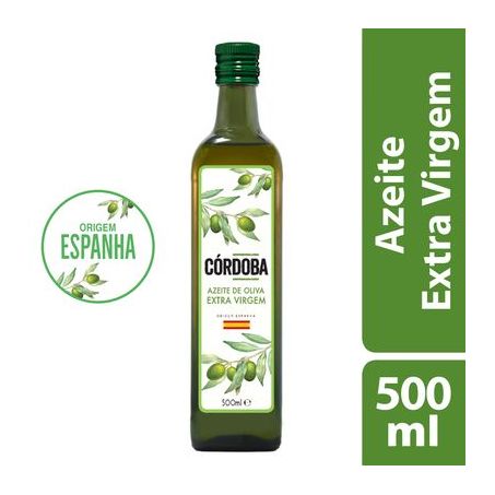 Azeite de Oliva Extra Virgem Espanhol Córdoba Vidro 500ML
