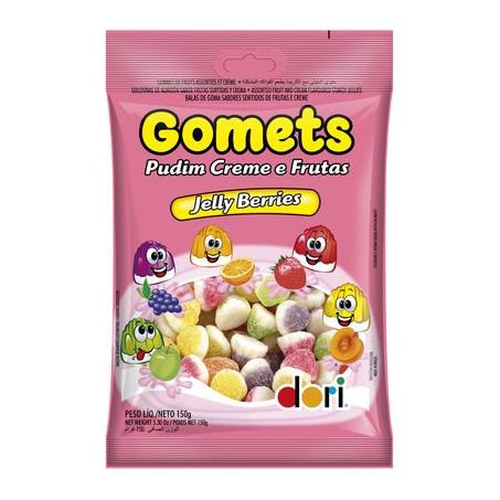 GOMA PUDIM GOMETS DORI 150G