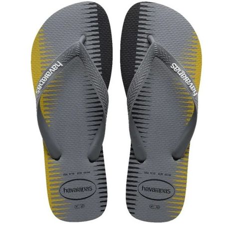 SANDALIA HAVAIANAS TEND PRETO/CINZA ACO N°39-40