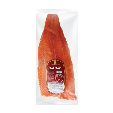 FILÉ DE SALMÃO PREMIUM CONGELADO KOMDELLI