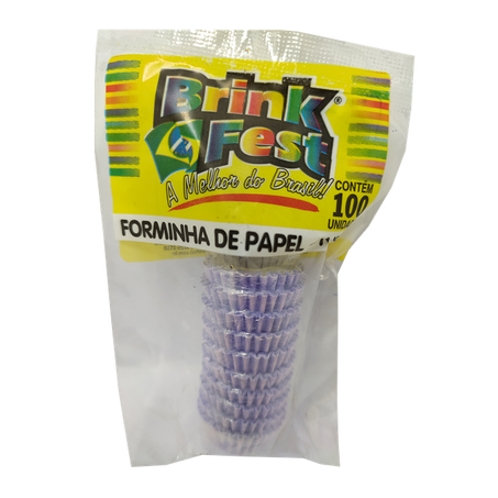 Forminha de papel brink fest n04 branca