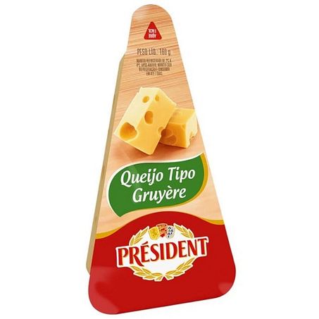 QUEIJO PRESIDENT TIPO GRUYERE 160G