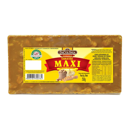 TABLETÃO DACOLÔNIA MAXI 250G
