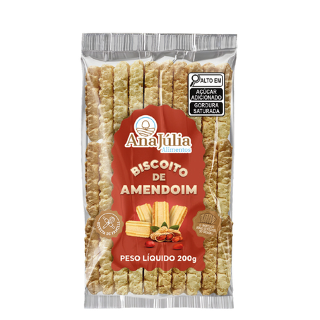 Bisc de amendoim ana julia 200g