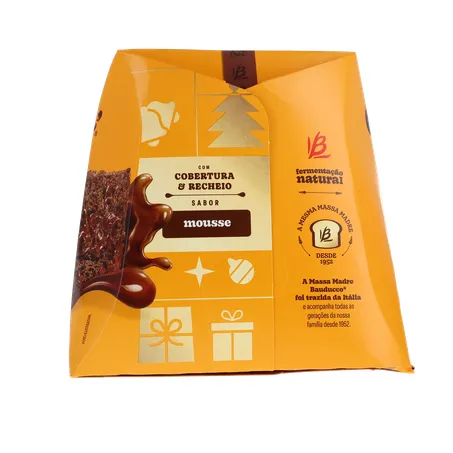 Panettone Bauducco Mousse de Chocolate Caixa 450gr 360-26