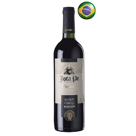 VINHO JOTA PE TINTO SUAVE 750ML