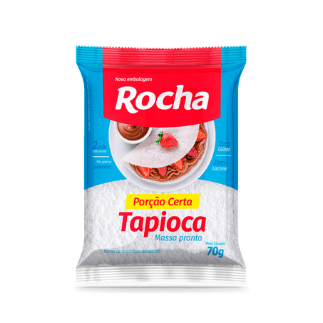 Massa pronta porcão certa tapioca rocha 70g