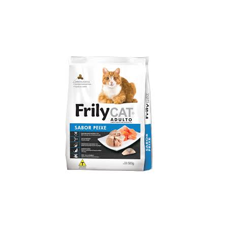 RAÇÃO FRILY CAT PEIXE 500G
