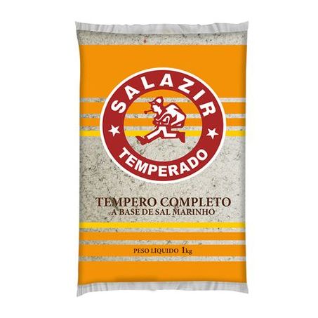 Sal moido salazir 1kg temperado