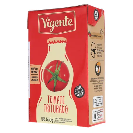TOMATE TRITURADO IMPORTADO DA ARGENTINA VIGENTE TP 500G 360-21