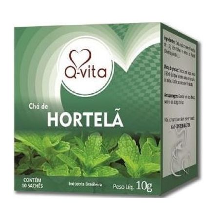CHA QVITA HORTELA 10G C/10