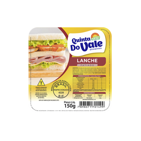LANCHE Q DO VALE 150G
