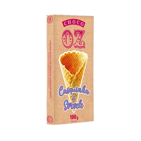 Chocolate oz casq sorvete 100gr