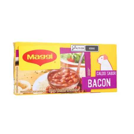 Caldo Maggi Cubo Bacon 114g 360-34