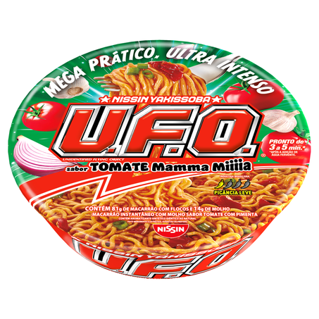 Macarrão Instantâneo Nissin Ufo Tomate 95g