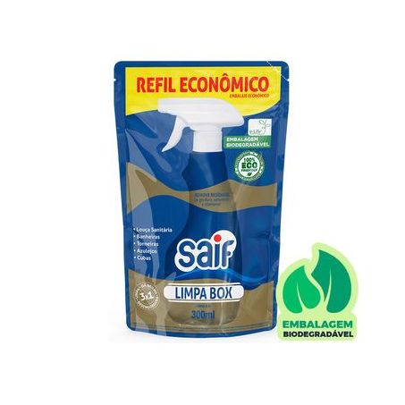 Limpa Box Saif sachê 300ml 
