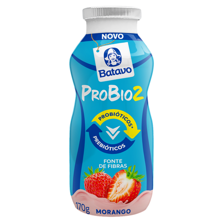 Iogurte probio morango batavo 170g