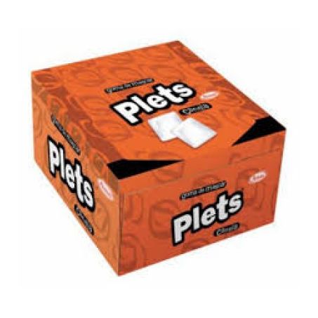 Chicle plets canela c/ 100un
