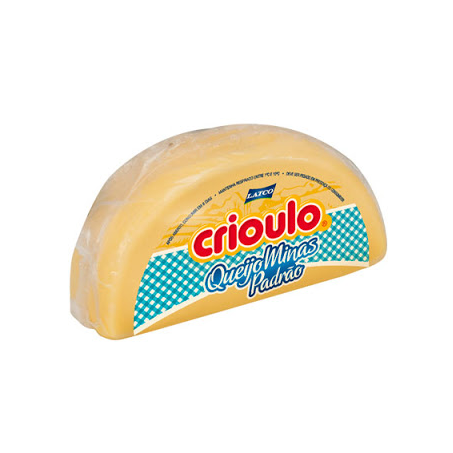 QUEIJO MINAS PADRÃO CRIOULO MEIA LUA KG