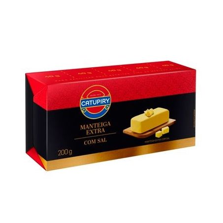 Manteiga extra catupiry c/sal 200g