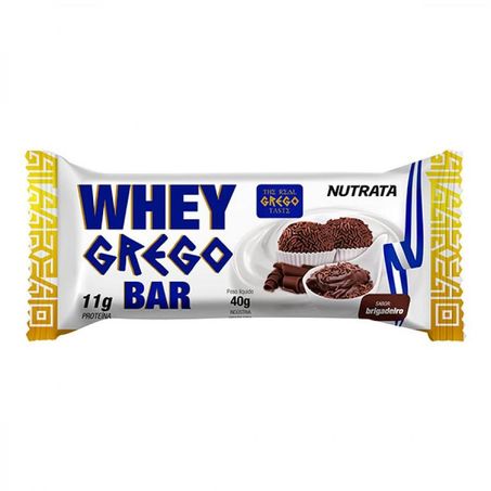 Barra proteica q-vita whey protein bar brigadeiro 40g