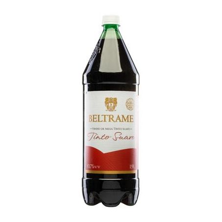 Vinho beltrame 1.9l tinto suave