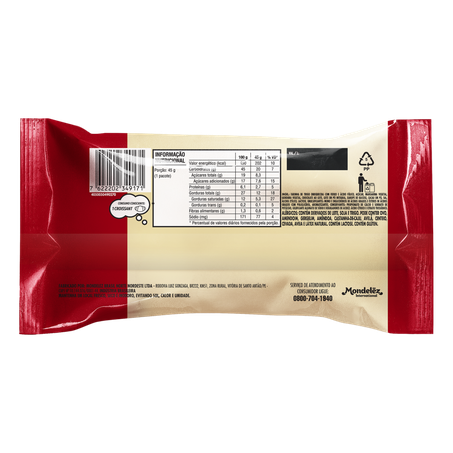 Croissant 7days Recheado Com Chocolate Ao Leite Lacta Pacote 45g 
  360-1