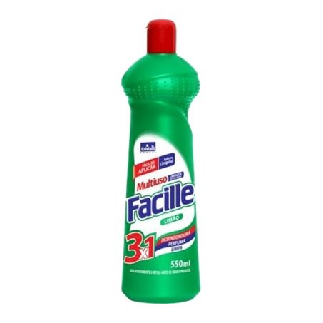 Limpador Multiuso Facille Limão Embalagem 550ML