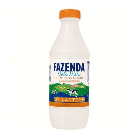 Leite Tipo a Fazenda Bela Vista S/Lactose Gf 1l