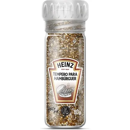 Tempero heinz 80gr hamburguer