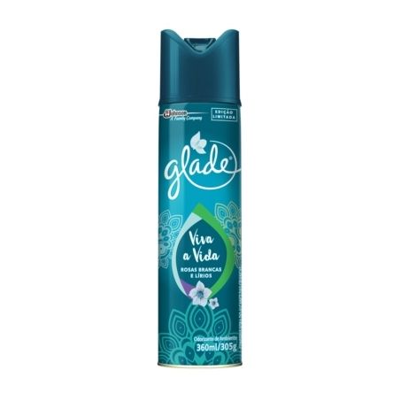 ODOR AR GLADE 360ML VALSA FLORES