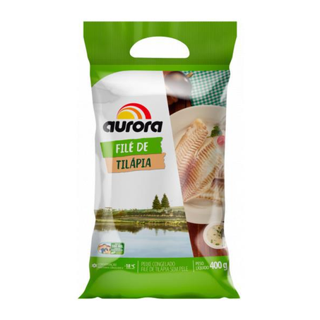 Filé de tilápia congelado aurora