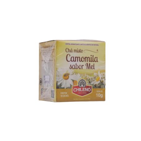 Chá Misto Chileno Camomila e Erva Mate Caixa com 10un - 10gr 360-25