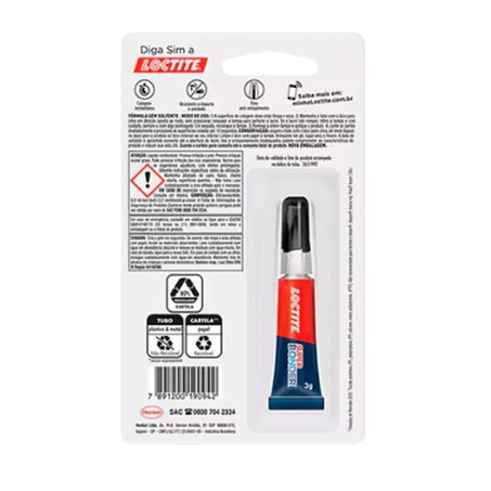 COLA SUPER BONDER ORIGINAL 3G 360-2