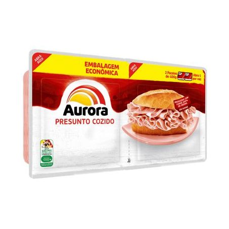 Presunto cozido aurora 800g