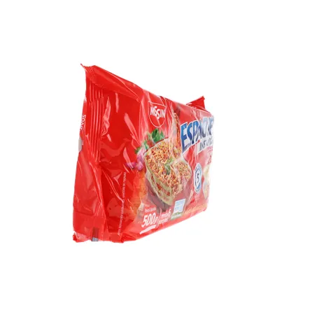 MASSA NISSIN ESPAGUETE C/OVOS T5 500G 360-29