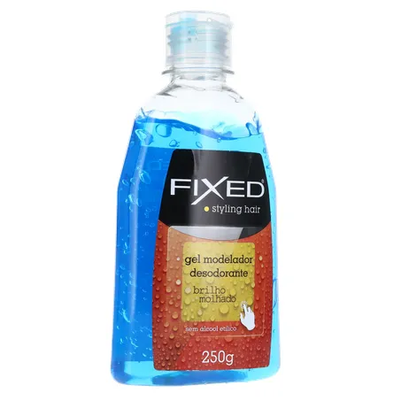 Gel fixed modelador brilho molhado 250g 360-33