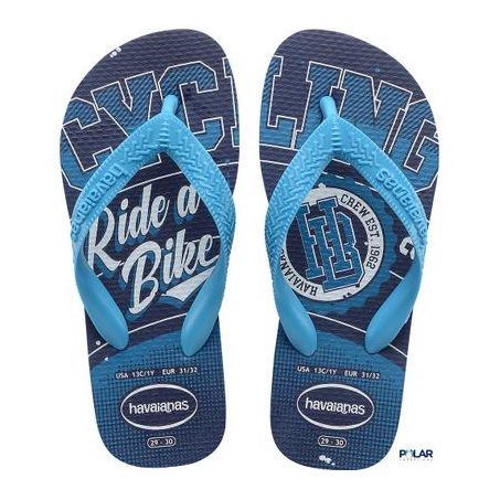 HAVAINAS KIDS ATHLETIC MARINHO/TURQUESA  25/26