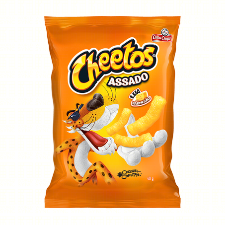 Salg e chips cheetos lua parmesao 40g
