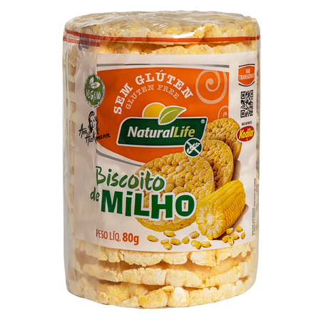 BISCOITO DE MILHO 80G