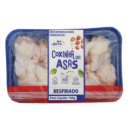 Coxinha da Asa Resfriado BDJ Ave Serra 700g