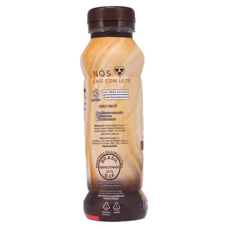 BEBIDA LACTEA 3 CORAÇÕES PINGADO 260ML 360-24