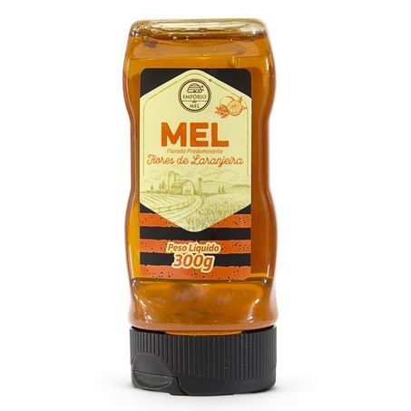 Mel Flor de Laranjeira Empório do Mel Bisnaga 300g