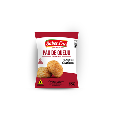 PAO DE QUEIJO SABOR CIA 500G CALABRESA