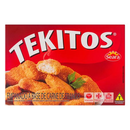 Empanado de frango seara tekitos 300g