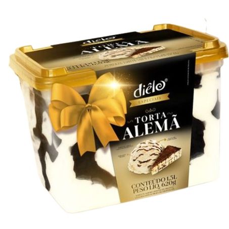 Sorvete Dielo 1,3lt Especiais Torta Alemã