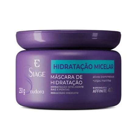 Mascara siage eudora hidratacao micelar 250ml