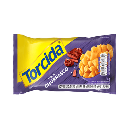 SALGADINHO TORCIDA SABOR CHURRASCO 35G 360-1