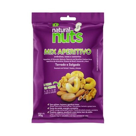 
Mix aperitivo Natural Nuts 50g