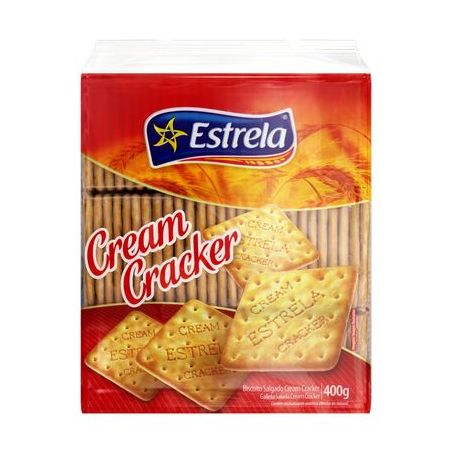 Biscoito Cream Cracker Estrela 400G